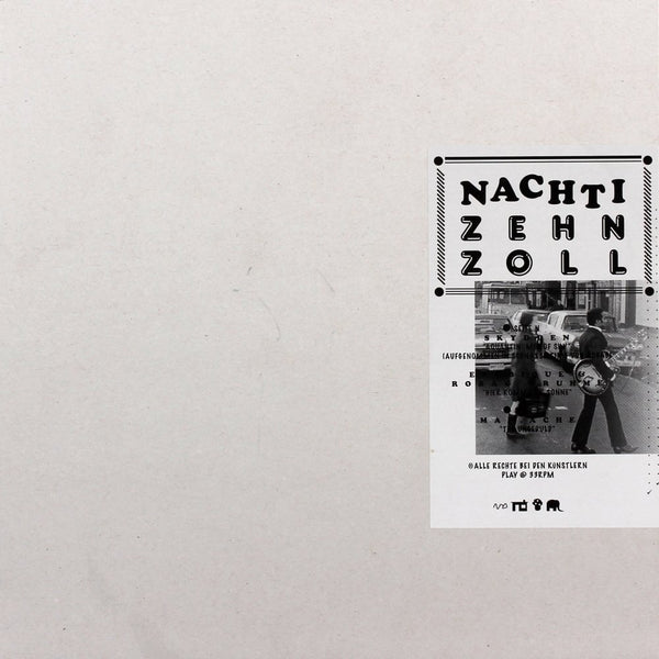 Nachtdigital Nachti Zehn Zoll Vinyl
