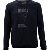 Nachtdigital Bunga Bunga grey Sweater Unisex
