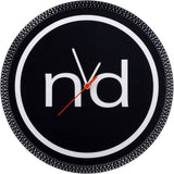 Nachtdigital Turntable Wanduhr Front