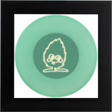 ND Artefakte Mini No.17 - Glow in the Dark Vinyl - schwarzer Rahmen - glow Minti