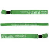 Nachtdigital Mint Festivalbändchen Stoffarmband