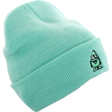 Nachtdigital Mint Beanie Strickmütze
