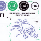 Nachtdigital Mint Stickerbogen Detial 2