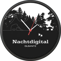 Nachtdigital Turntable Uhr Olganitz Version 2 Plastik