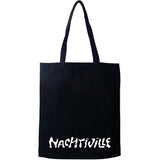Nachtiville Tragetasche schwarz (glow)