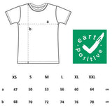 Nachtiville T-Shirt blue Size Chart