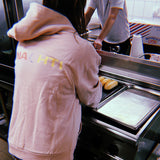 Nachtdigital NACHTI º25 Zipper Hoodie pastell rosa
