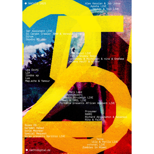 Nachtdigital NACHTI º25 Poster 2025