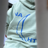 Nachtdigital NACHTI º25 Zipper Hoodie light mint