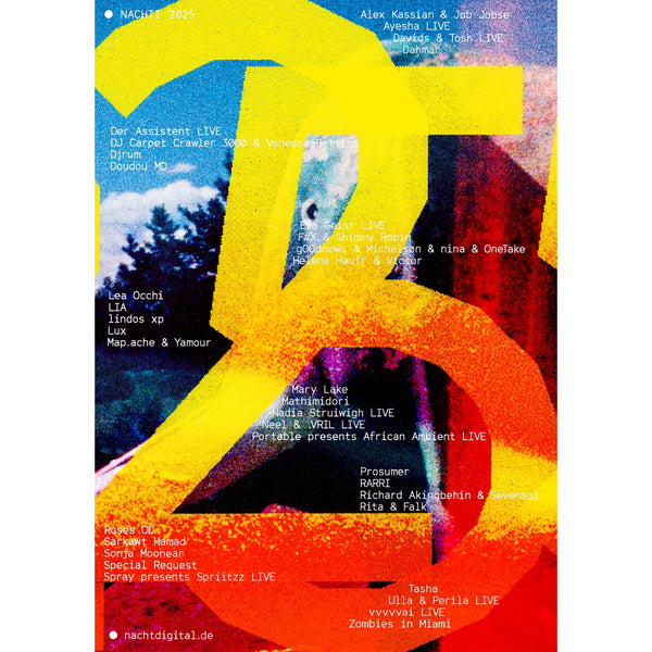 Nachtdigital NACHTI º25 Poster 2025