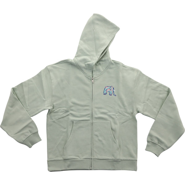 Nachtdigital NACHTI º25 Zipper Hoodie light mint