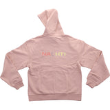 Nachtdigital NACHTI º25 Zipper Hoodie pastell rosa