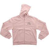 Nachtdigital NACHTI º25 Zipper Hoodie pastell rosa