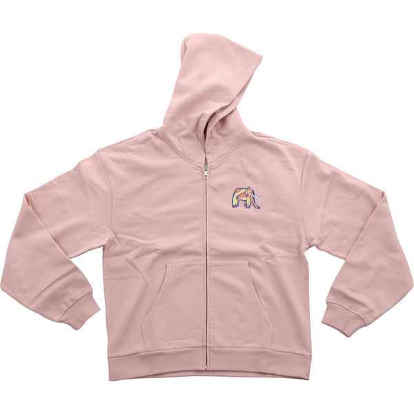 Nachtdigital NACHTI º25 Zipper Hoodie pastell rosa