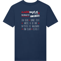 Nachtdigital NACHTI º25 1998 Retro T-Shirt navy