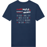 Nachtdigital NACHTI º25 1998 Retro T-Shirt navy