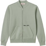 NACHTI RE:PRINT -  College Zipper light mint & T-Shirt black Bundle