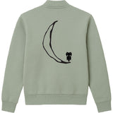 NACHTI RE:PRINT -  College Zipper light mint & T-Shirt black Bundle