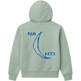 NACHTI RE:PRINT -  Zipper Hoodie light mint & T-Shirt white Bundle