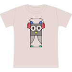 Nachtdigital NACHTI º25 Doppeldenk T-Shirt kauzig front