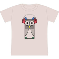 Nachtdigital NACHTI º25 Doppeldenk T-Shirt kauzig front