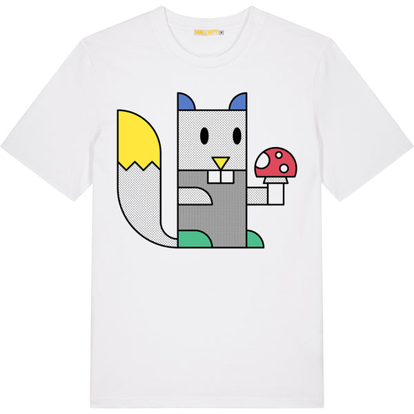 Nachtdigital NACHTI º25 Doppeldenk T-Shirt pilzig