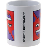 Nachtdigital NACHTI º25 Doppeldenk Tasse logo