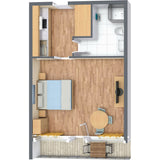 Nachtiville | 2er Apartment | 2 Personen | 32qm | Freitag bis Montag