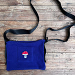 Nachtdigital NACHTI º25 Upcycling Crossbody Bag aus Sweater