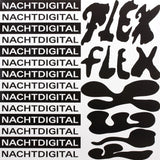 Various Artists - Nachtdigital Flex Vinyl Innenseite 2