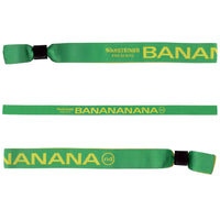 Nachtdigital Banananana Festivalbändchen Stoffarmband