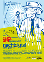 Nachtdigital 2003 Spring Edition Poster
