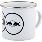 Nachtdigital Logo Emaille Becher 2