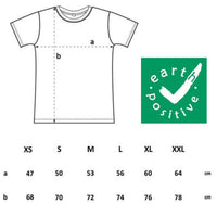 Nachtiville T-Shirt black Size Chart
